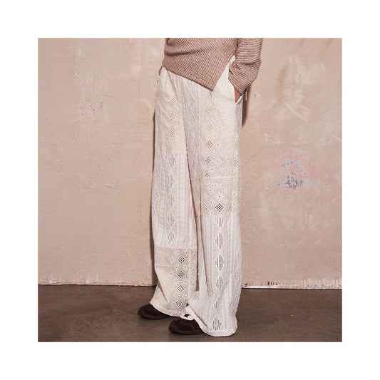 ASAYA6280 – Ivory Patchwork Lace Set 🤍✨