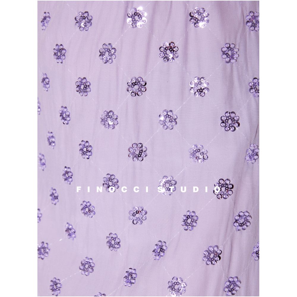 FINOCCI Autumn New Collection Hand sewn Gorgeous Splicing Bareback Contrasting Butterfly Bow Female Lead Strap Skirt image 4