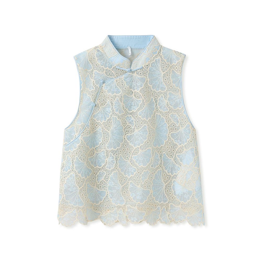ASAYA6390 – Ginkgo Lace Elegance Set 🌼💙