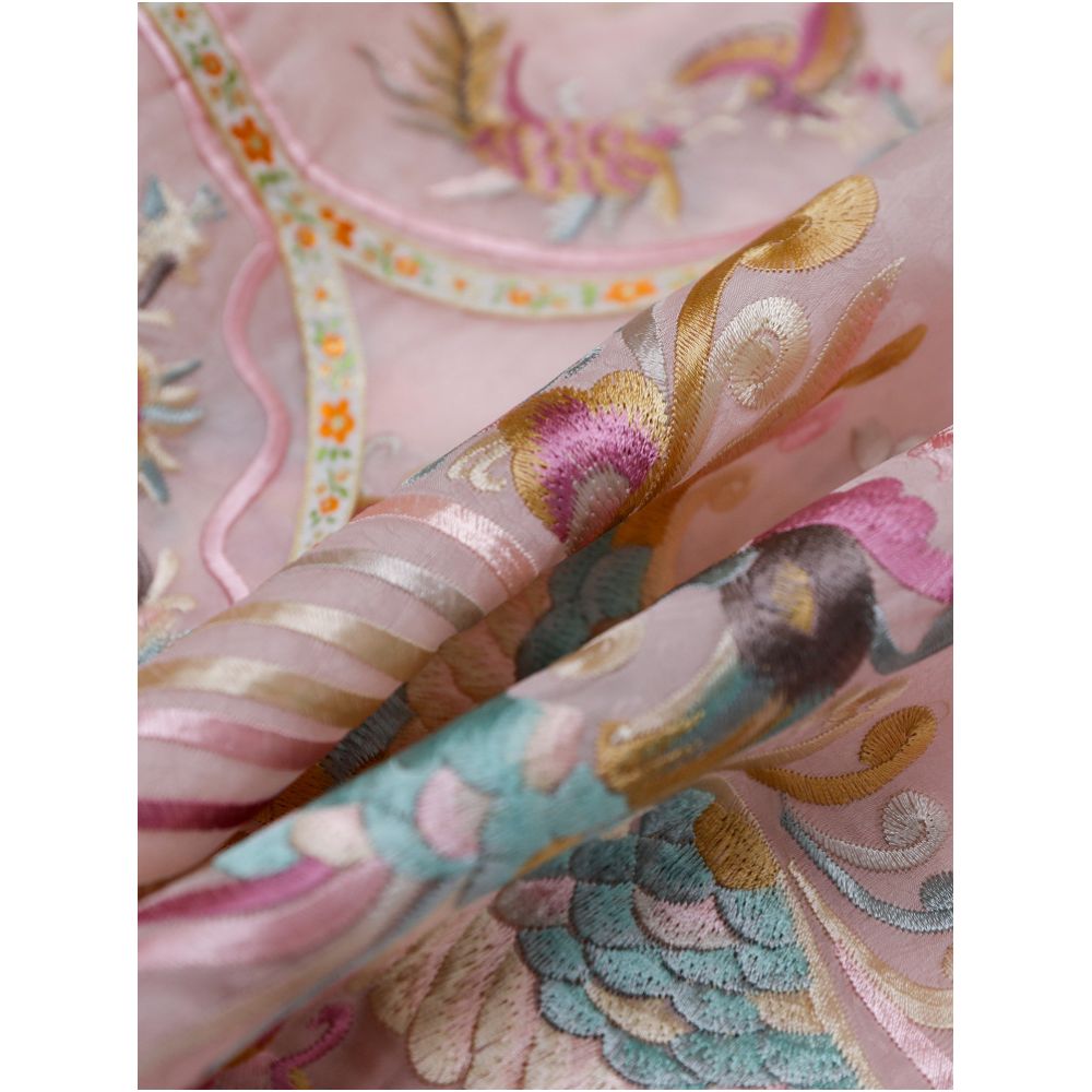 857 Luxury New Chinese Style Heavy Duty Silk Embroidered Vest for Women Spring Summer 2026 Chinese Style Mulberry Silk Vest image 5