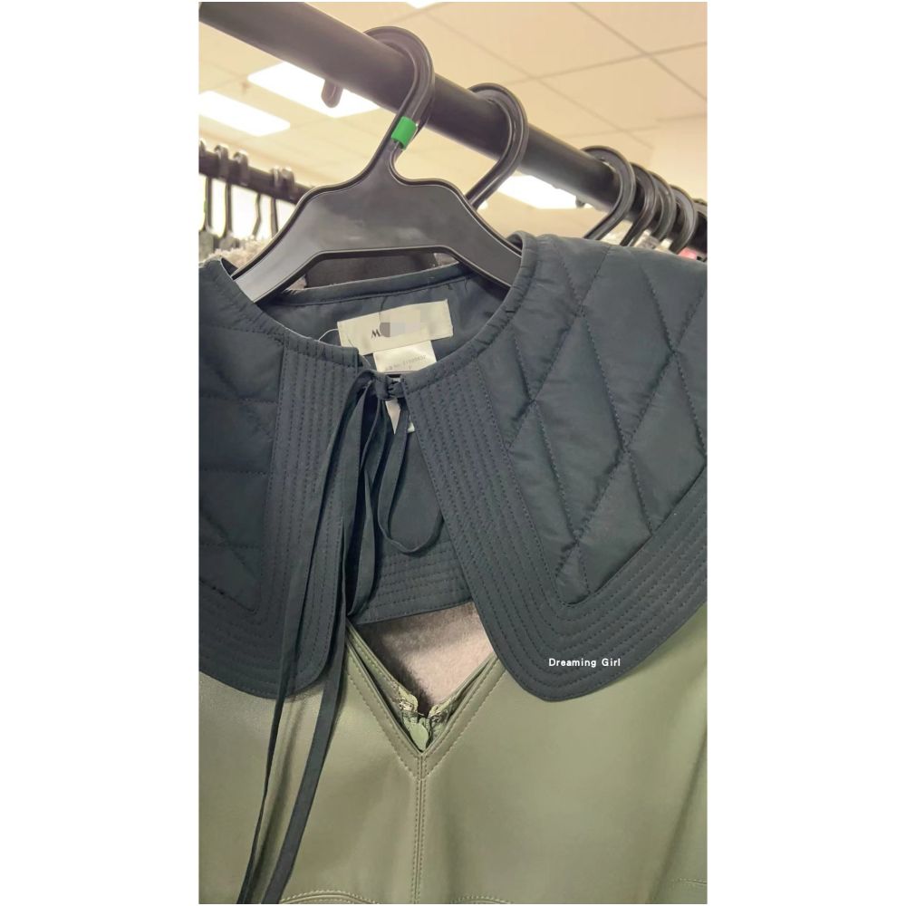 Macchatt is absolutely gorgeous I m keeping one for myself and highly recommend it The quilted fabric with thin cotton padding adds a touch of sophistication and the tie front faux collar completes th image 3