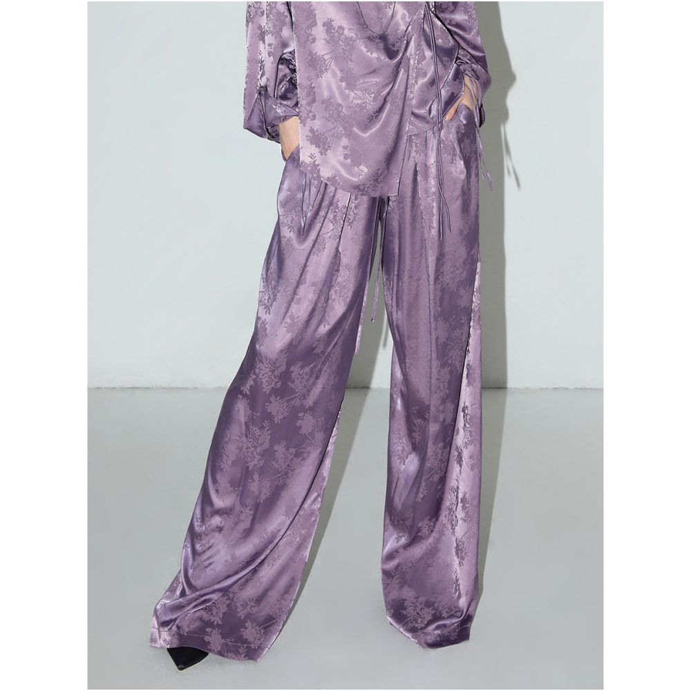 ASAYA6653 – Lavender Moon Satin Set 🌙💜