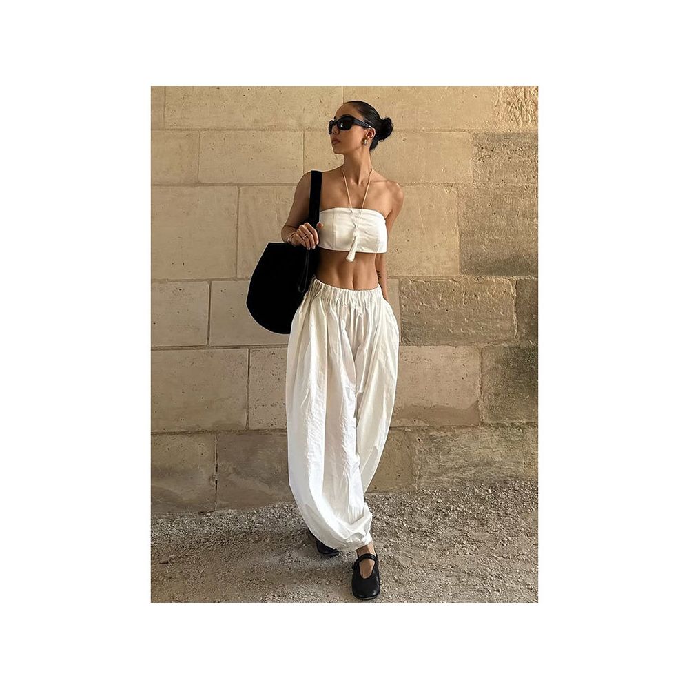 ASAYA6679 – Cloud Drift Balloon Pants ☁️🖤