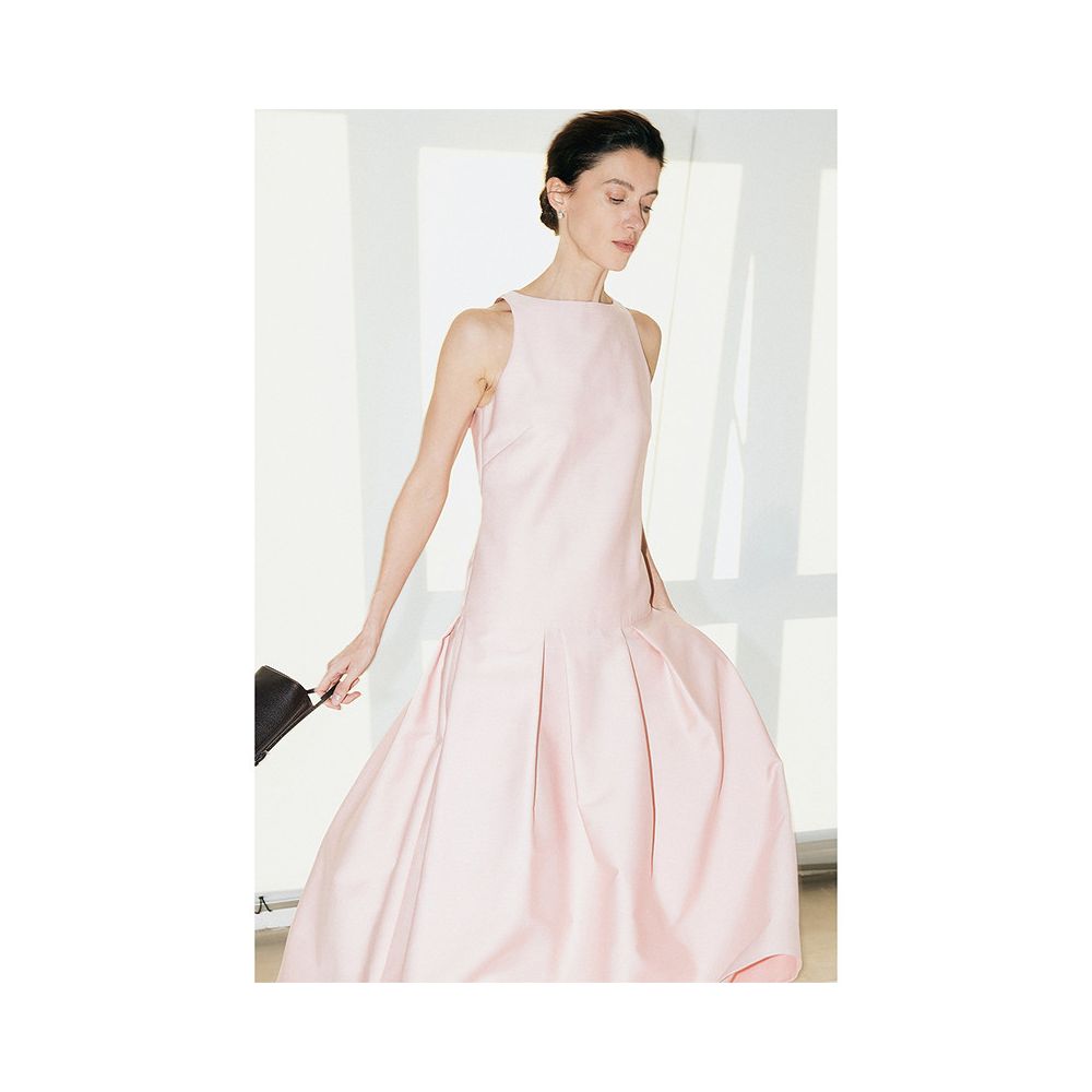 Thorny light THORNAURA sleeveless pleated dress gentle and simple versatile spring and summer sleeveless vest dress image 1
