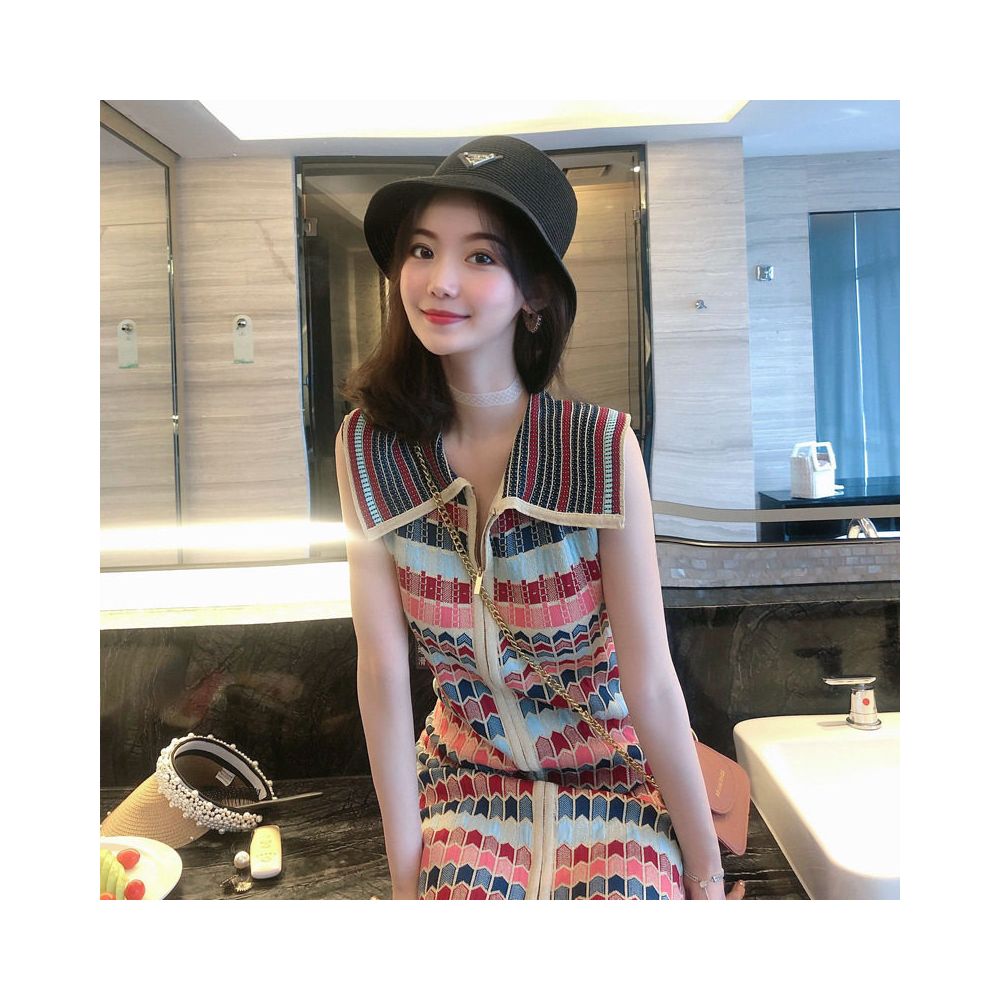 ASAYA6789 – Riviera Knit Sailor Dress 🎨👜