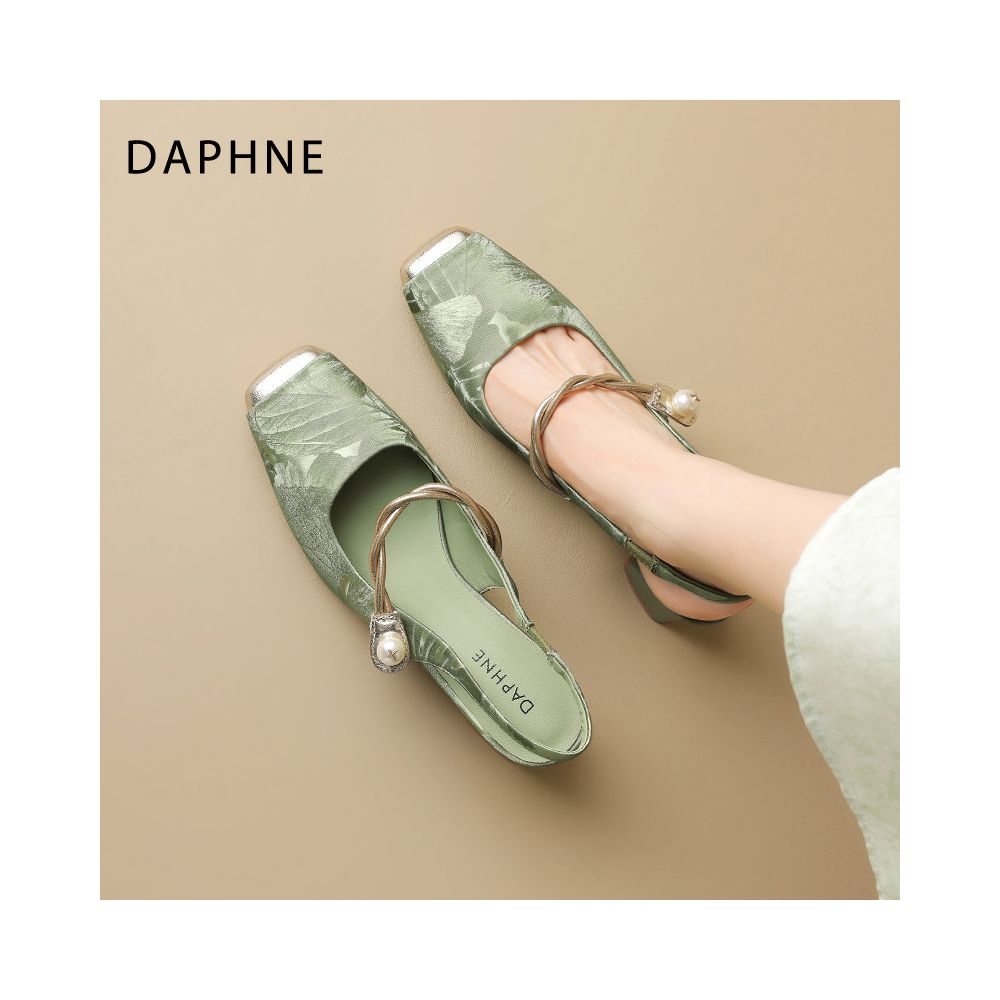 ASAYA6836 – Pearl Muse Slingback Heels ✨🤍