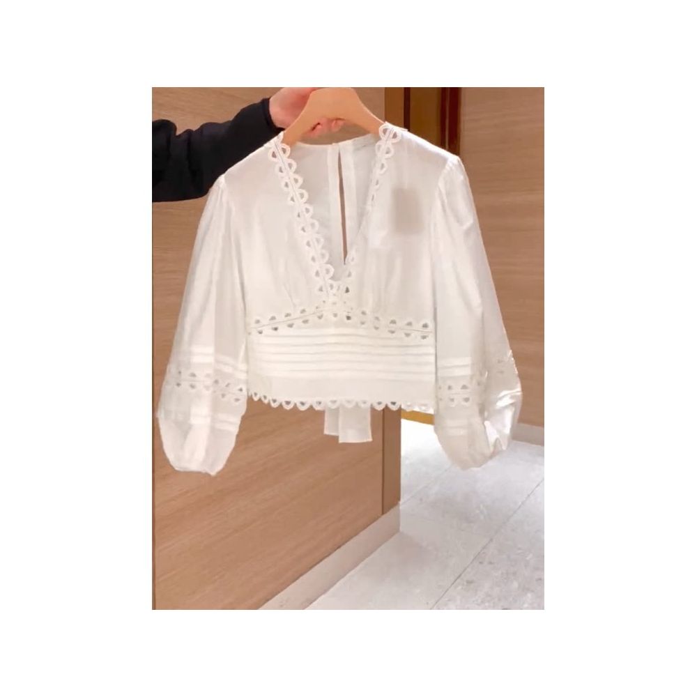 ASAYA6833 – Étoile Blanc Lace Set 🤍🕊️