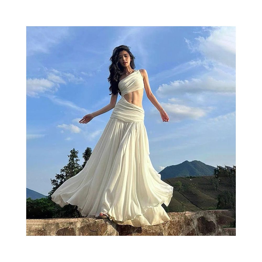 ASAYA6854 – Celeste Cutout Goddess Dress ✨🤍