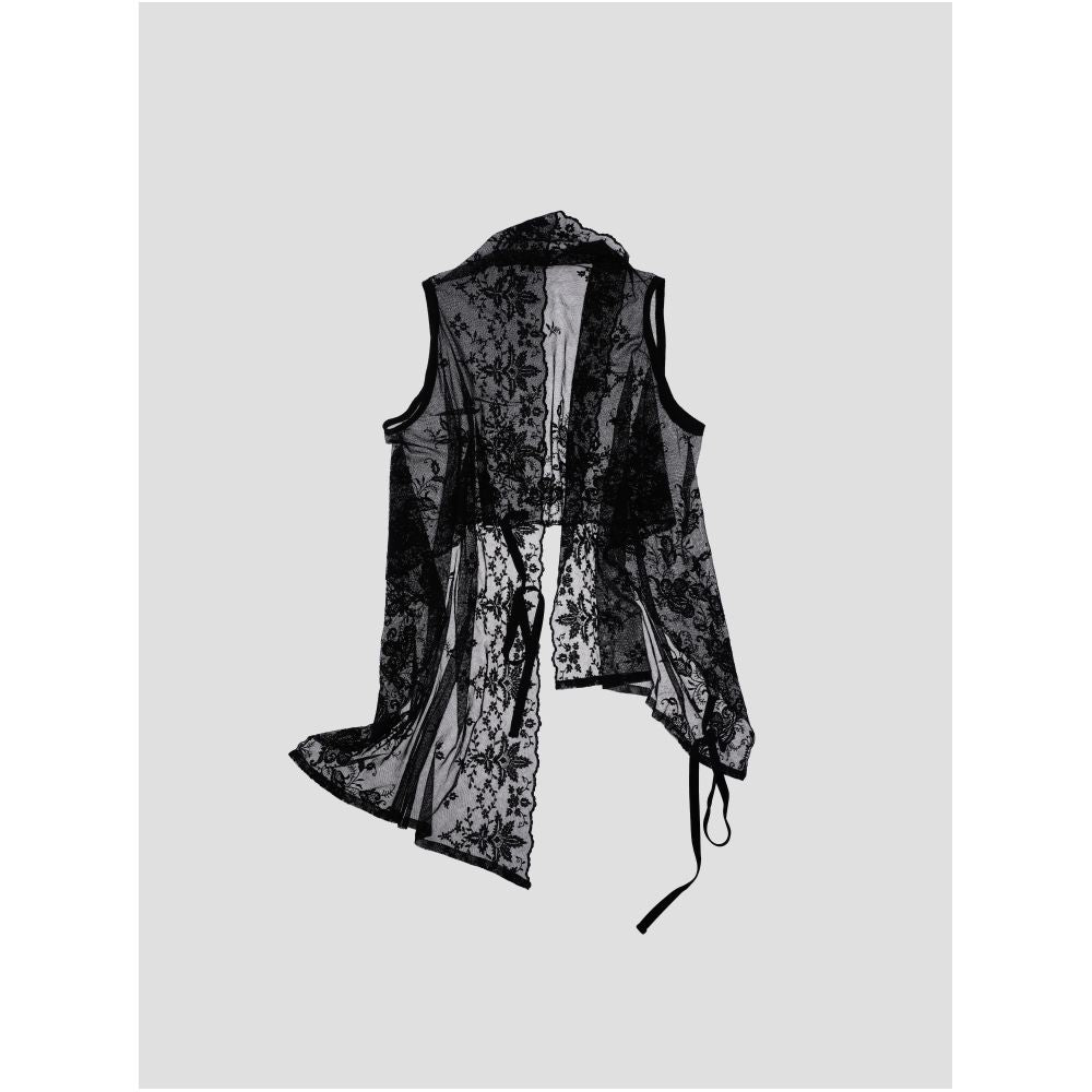 ASAYA7088 – Ethereal Lace Overlay Vest ✨🕊️