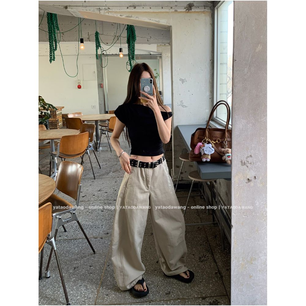 Braces Big Dog Los Angeles Women s Straight Leg Wide Leg Pants with Great Flow and Perfect Color Color image 0