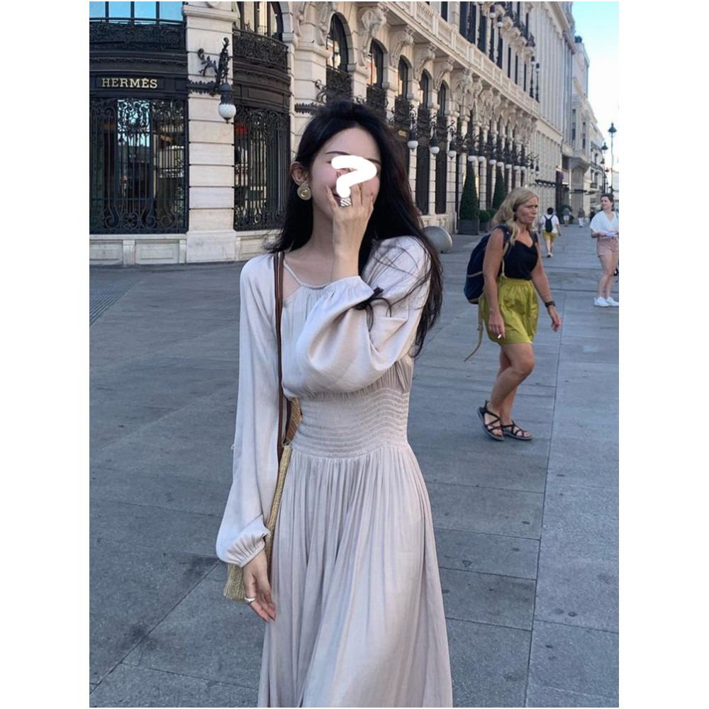 ASAYA7255 – Celeste Grace Smocked Maxi Dress 🤍✨