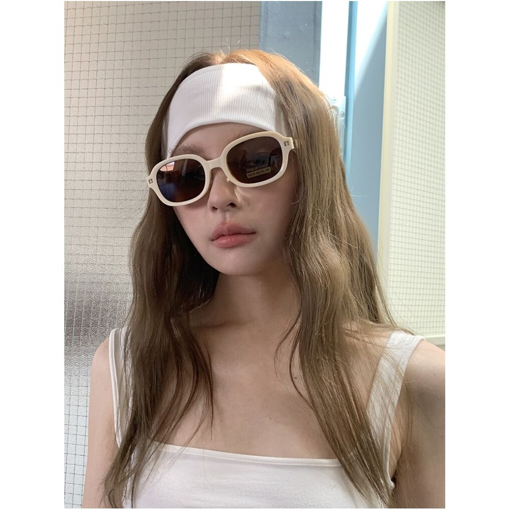 Bella style Custom cotton elastic headband fashionable and sporty European and American style stretchy and versatile knitted fitness headband for women sweat wicking image 1