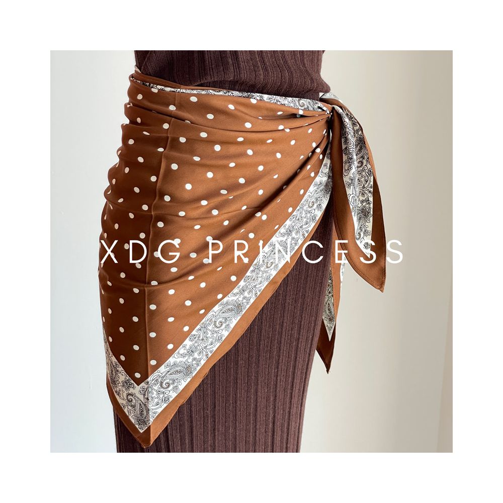 ASAYA7376 – Heritage Silk Styling Scarf ✨🤎