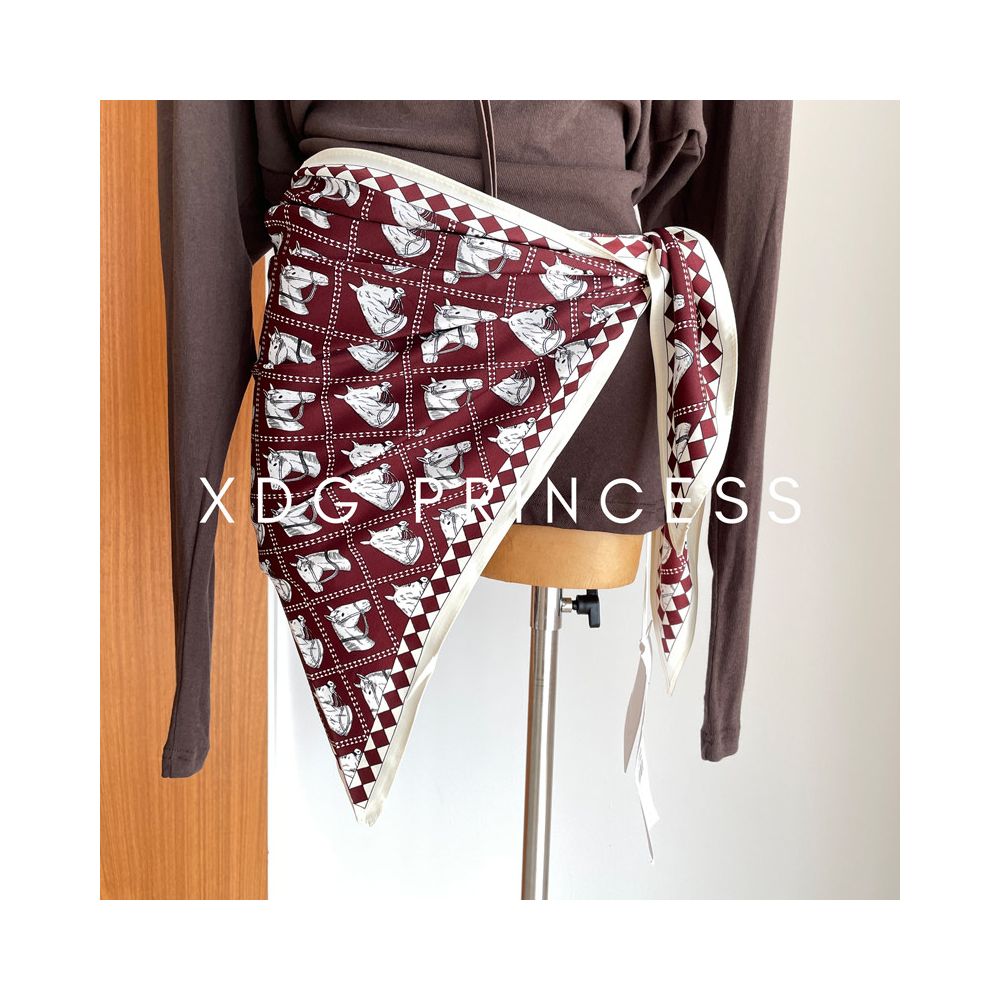 ASAYA7376 – Heritage Silk Styling Scarf ✨🤎