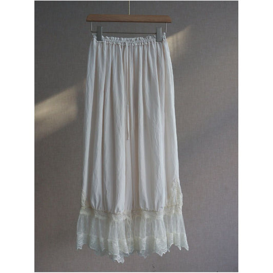 ASAYA7440 – Parisian Lace Bloom Pants 🤍🕊️