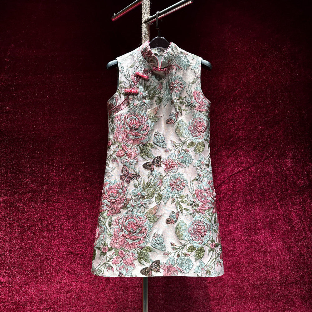 ASAYA4627 – Blooming Grace Qipao 🌸🦋