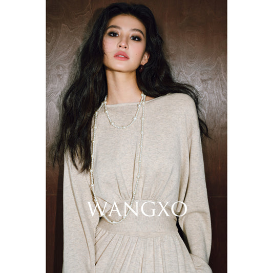 ASAYA4578 – Luxe Knit Maxi Set ✨🌙
