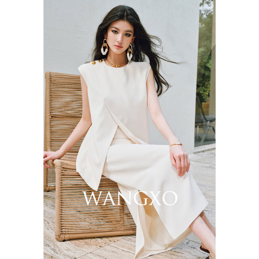ASAYA4570 – Sleek Asymmetry Set ✨⚡️