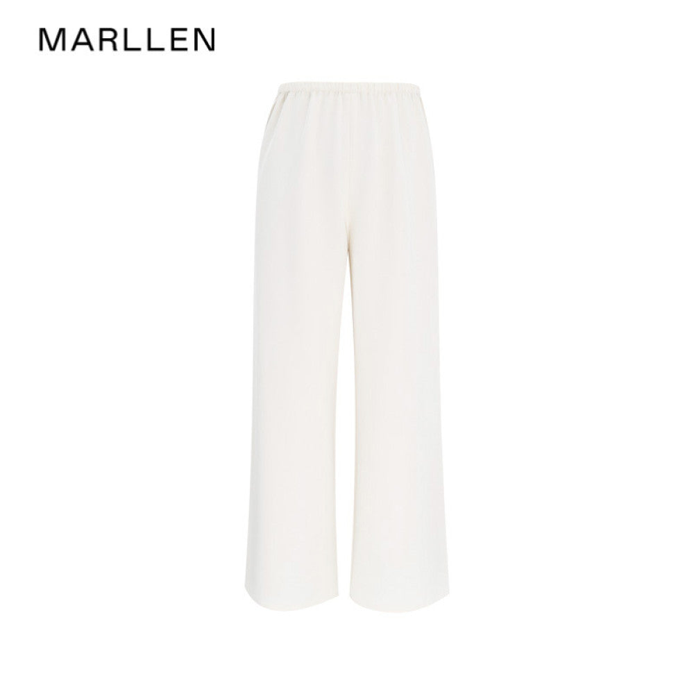 Marllen Flowing Light Dream Niche Non collision Set Swinging Collar Sleeveless Top Casual Pants Commuter Set Women image 8