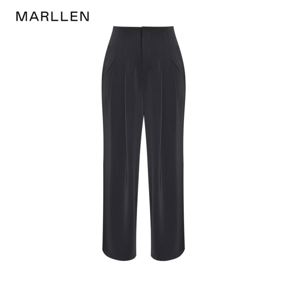 Marllen Night Charm Fashion Environmental Protection Anti Wrinkle Pendant Stylish Sleeveless V neck Suit Tank Top Pants Set image 29