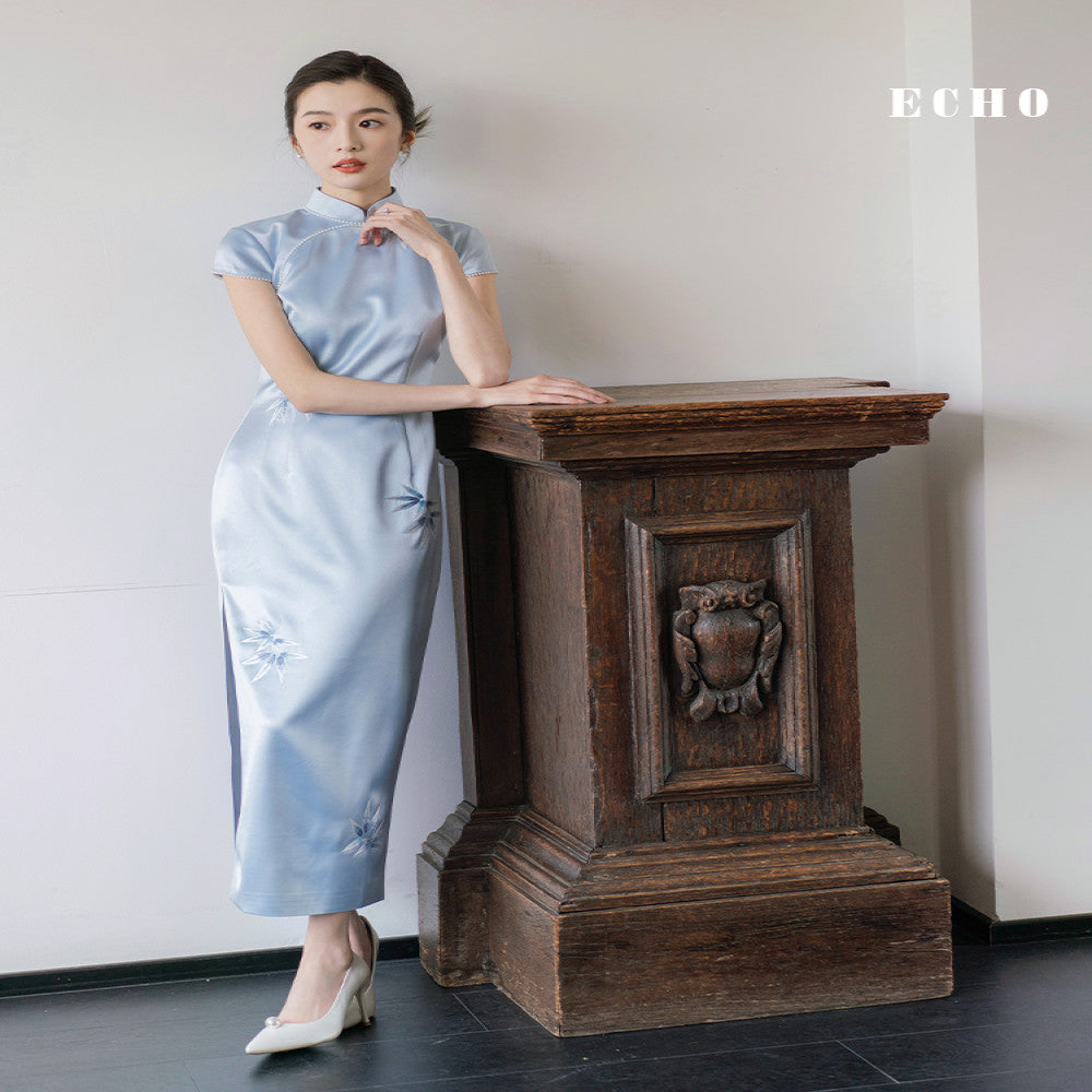 Original Genuine Echo Official New Chinese Style Improved Cheongsam image 21