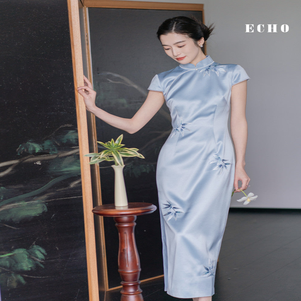 Original Genuine Echo Official New Chinese Style Improved Cheongsam image 22