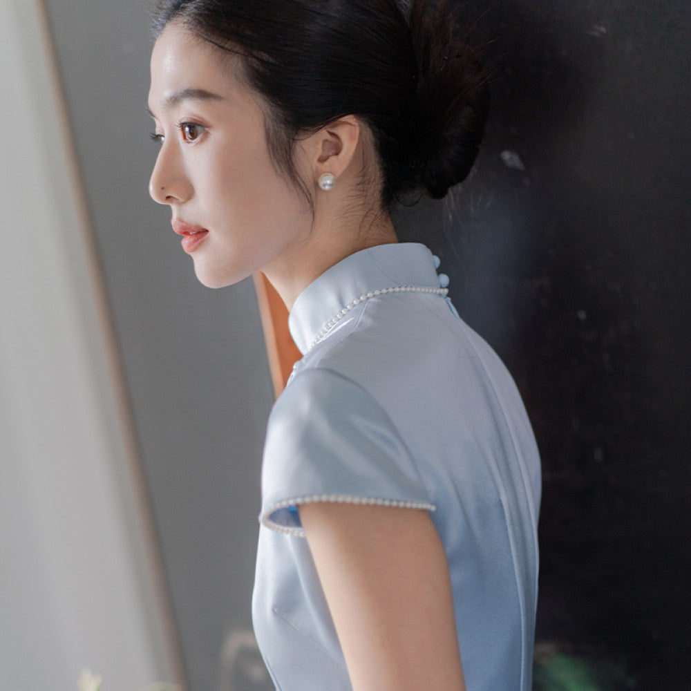 Original Genuine Echo Official New Chinese Style Improved Cheongsam image 26