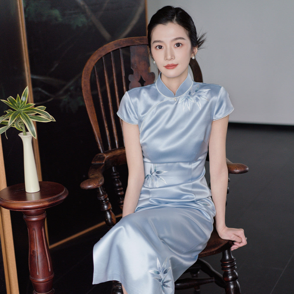 Original Genuine Echo Official New Chinese Style Improved Cheongsam image 6