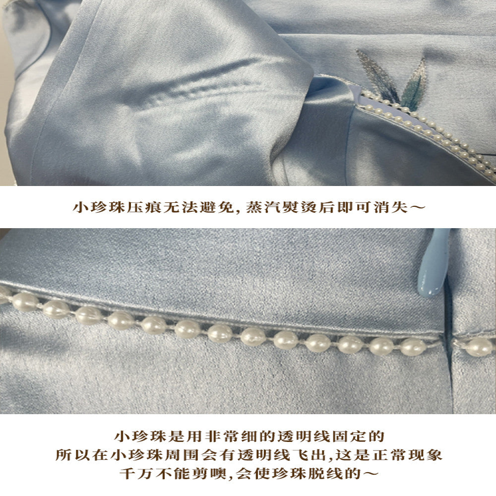 Original Genuine Echo Official New Chinese Style Improved Cheongsam image 12