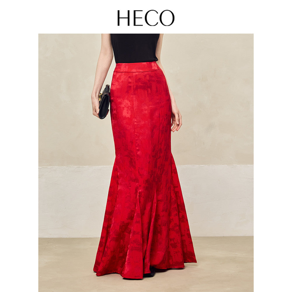 HECO Yunshan ink dyed new Chinese summer new product rayon cross slit pile collar vest top suit for women image 36