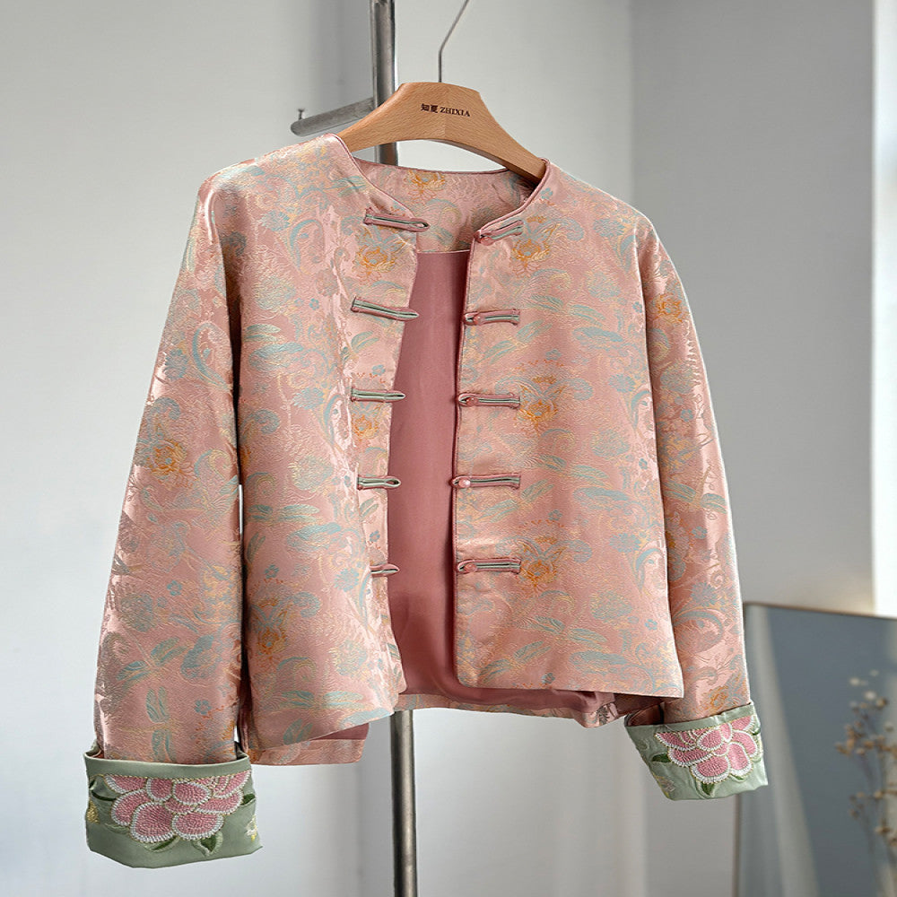 𝗔𝗦𝗔𝗬𝗔4202 🌸💖✨𝗣𝗮𝘀𝘁𝗲𝗹 𝗙𝗹𝗼𝗿𝗮𝗹 𝗘𝗺𝗯𝗿𝗼𝗶𝗱𝗲𝗿𝗲𝗱 𝗝𝗮𝗰𝗸𝗲𝘁 🌿🎀