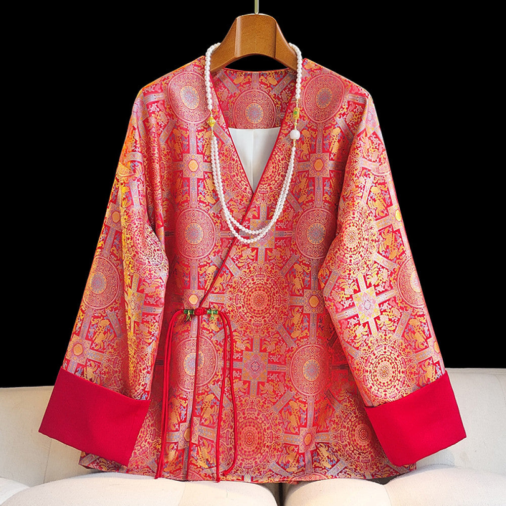 ASAYA3906: Radiant Regal Jacket 👘✨