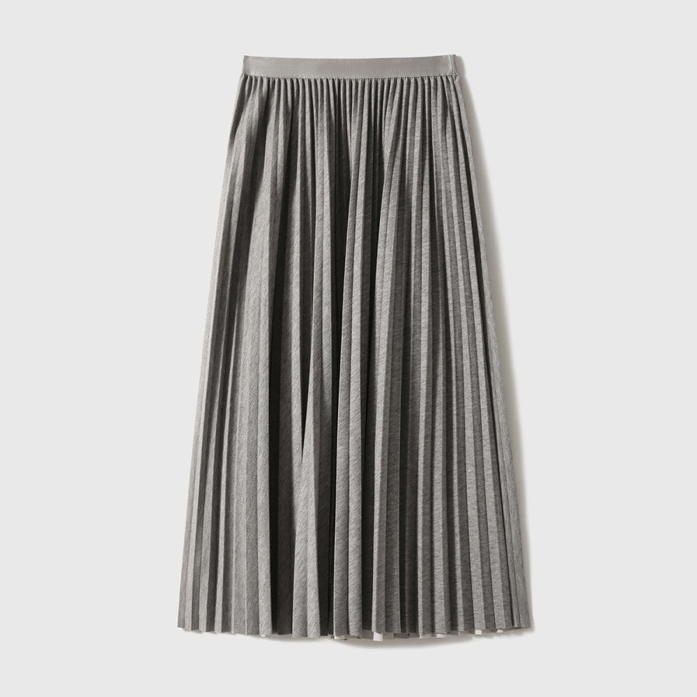 Xiaohan Ge Edinburgh Place velvet soft touch heavy folding A line skirt 25 year autumn new image 9