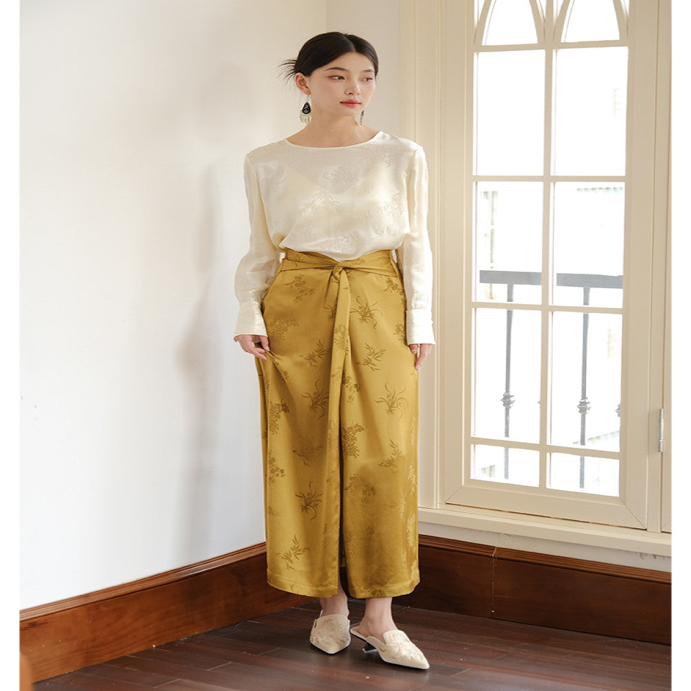 Shan Nonferrous High end Acetic Acid Satin Half Skirt Autumn Winter Edition Thick Acetic Acid Half Skirt Black Half Skirt image 2