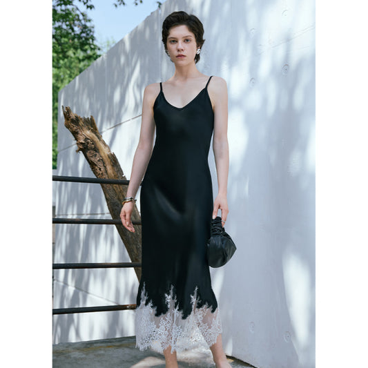 ASAYA-3716 Exclusive Lace Spliced Elegant Dress 🌟