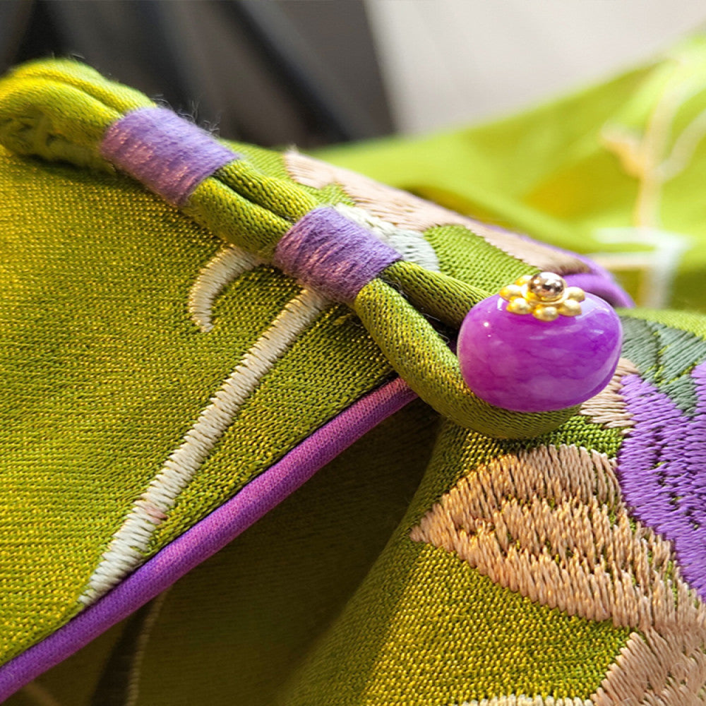 New Chinese style improved national style shirt women s design sense original design fashionable national trend style casual loose buttoned top image 3