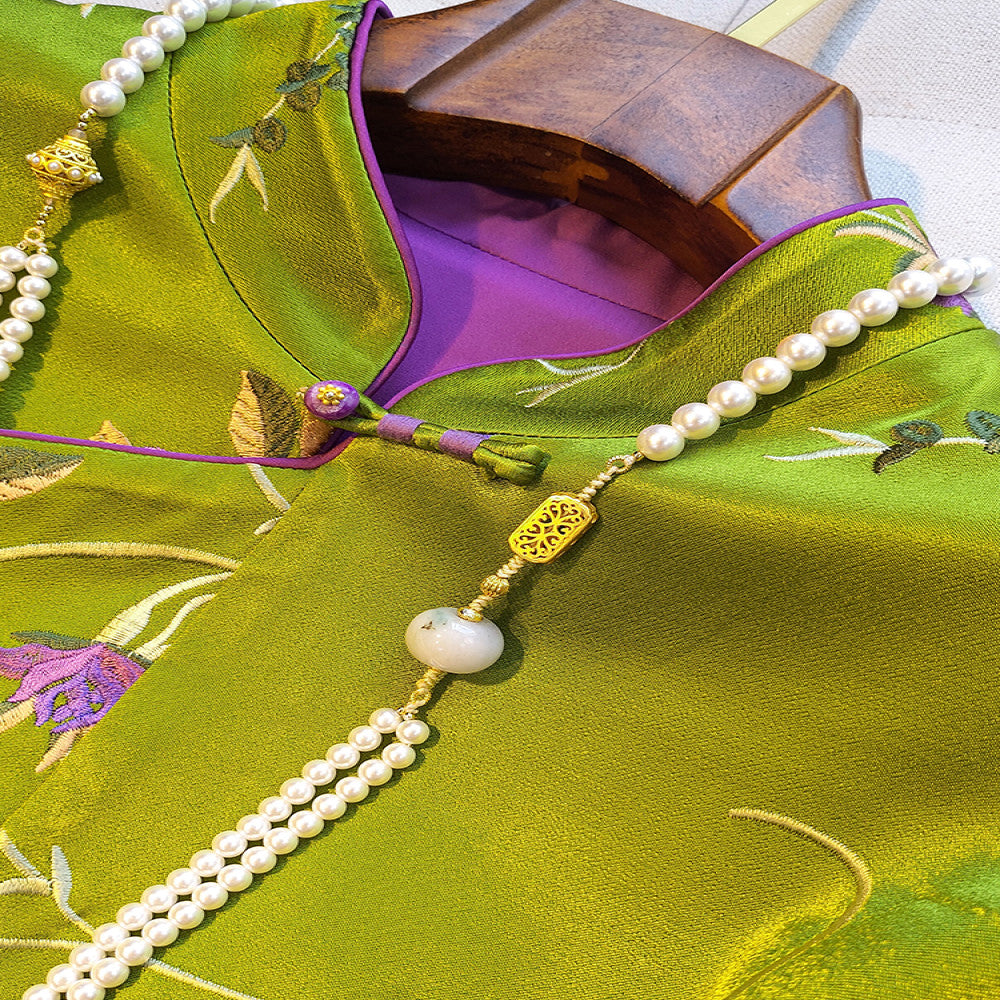 New Chinese style improved national style shirt women s design sense original design fashionable national trend style casual loose buttoned top image 4