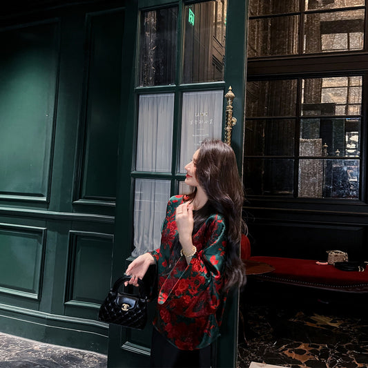 ASAYA3682 Chinese national style Tang suit high-end mature Songjin jacket