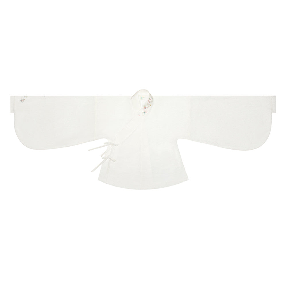 Shanggong Language Egret from Yizhou Ming Dynasty Hanfu Imitation Makeup Flower Embroidery Square Collar Double Collar Complementary Clothing Cross Collar Coat Horse Face Skirt Spring and Autumn image 27