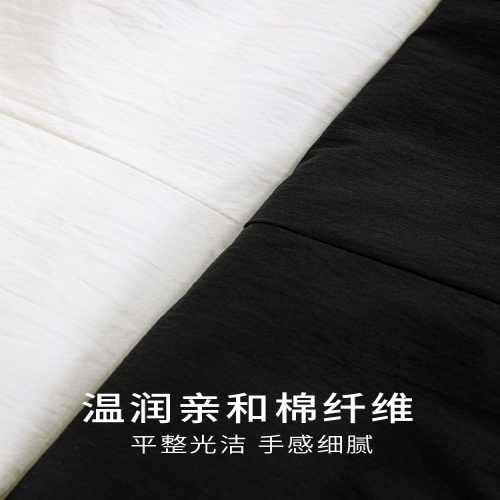 AEL original French retro casual bubble sleeve shirt 2025 autumn new white temperament chic shirt for women image 5