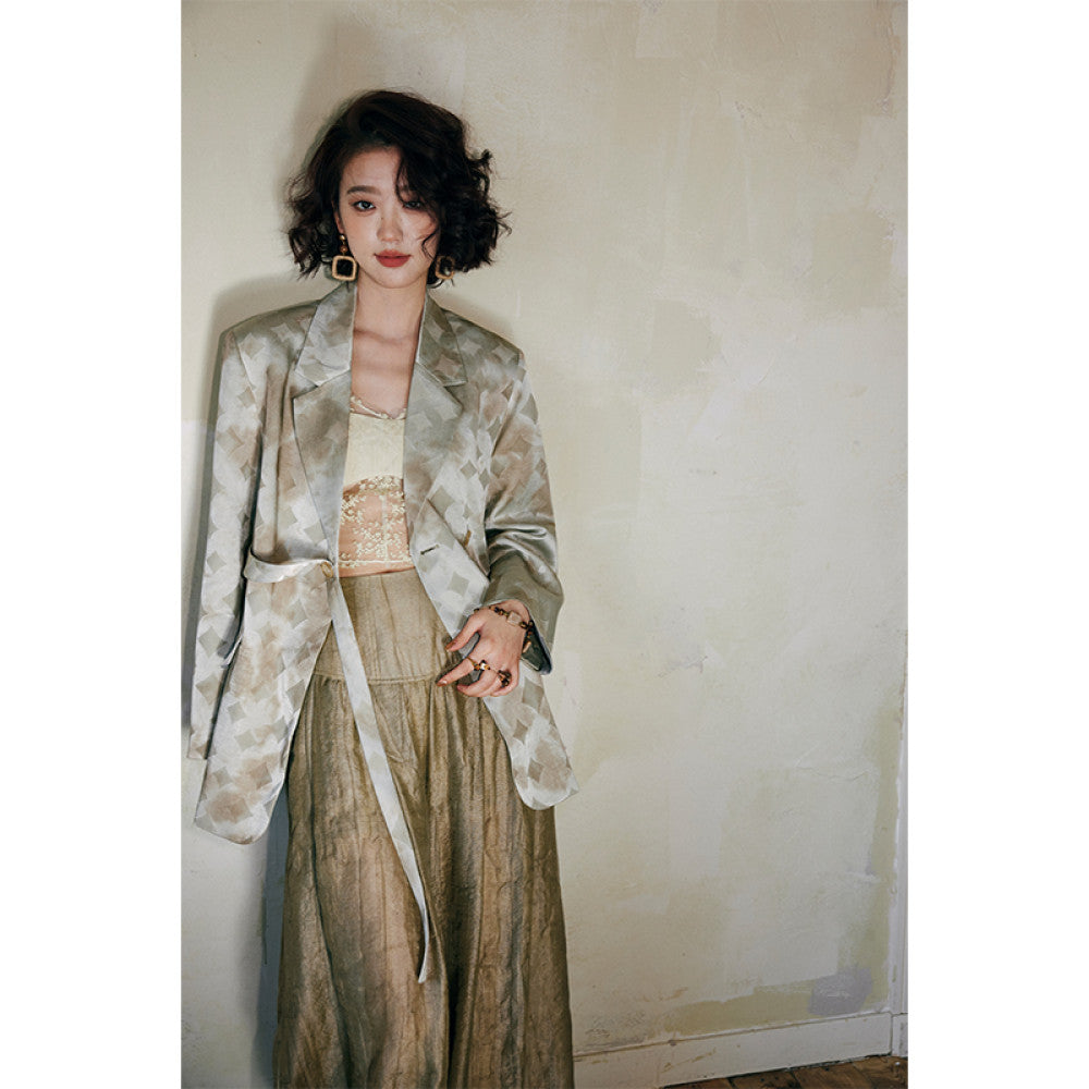 ROSEBANKS Oriental Philosophy Ceiling New Chinese Style Stir fried Color Ribbon Suit image 2