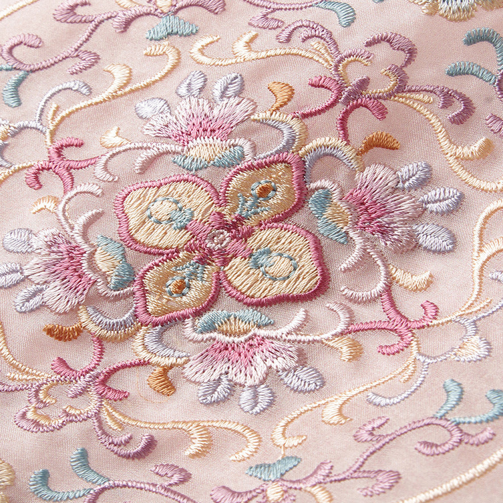 Pink high end silk new Chinese style vest for women in summer thin design heavy embroidery mulberry silk buckle top image 4