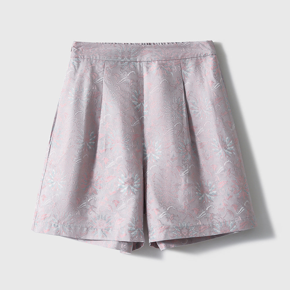 Summer cool transparent non permeable flesh Bubu Shenglian Lotus different color radish 100 pure mulberry silk new Chinese style image 41