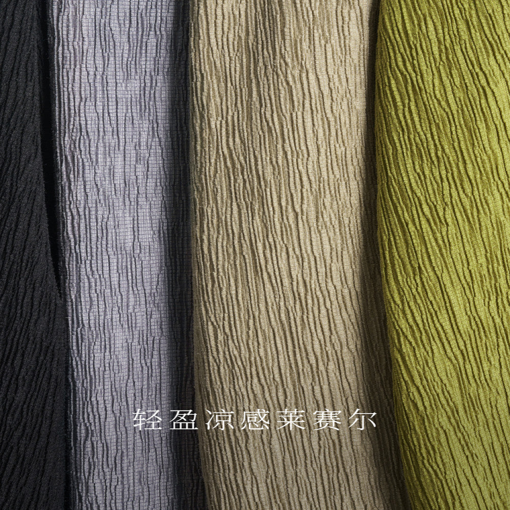 Lyocell pleated pants naivee straight leg casual pants for women in summer loose lightweight high waisted and hanging feeling image 3