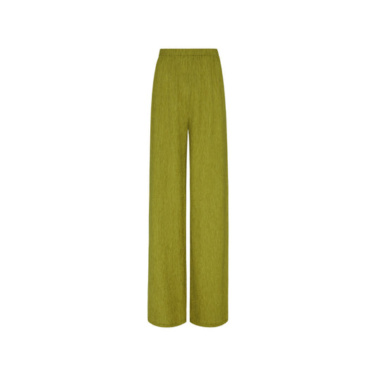 ASAYA3442 Summer new lyocell straight pleated high waist drape loose thin straight casual pants for women
