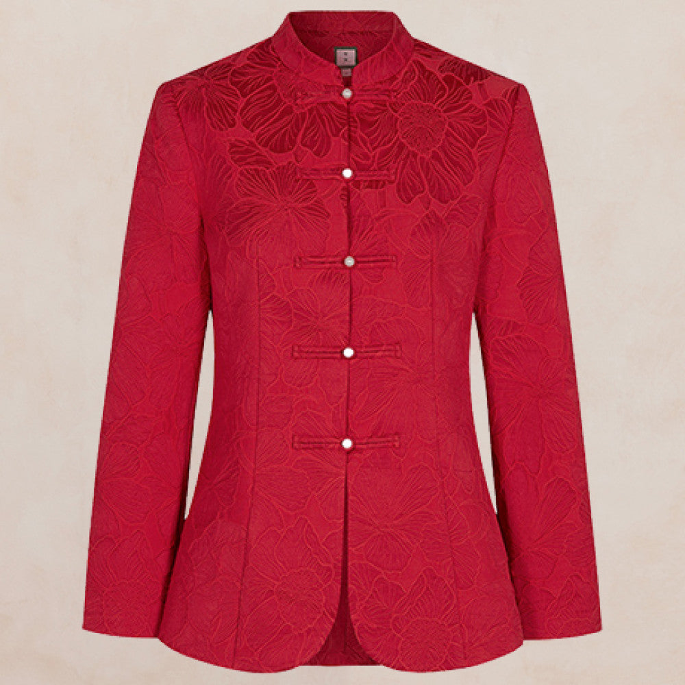 Tingtang New Chinese style Wedding Dress Top Red Retro Engagement Dress Toast Dress Show He Dress image 20