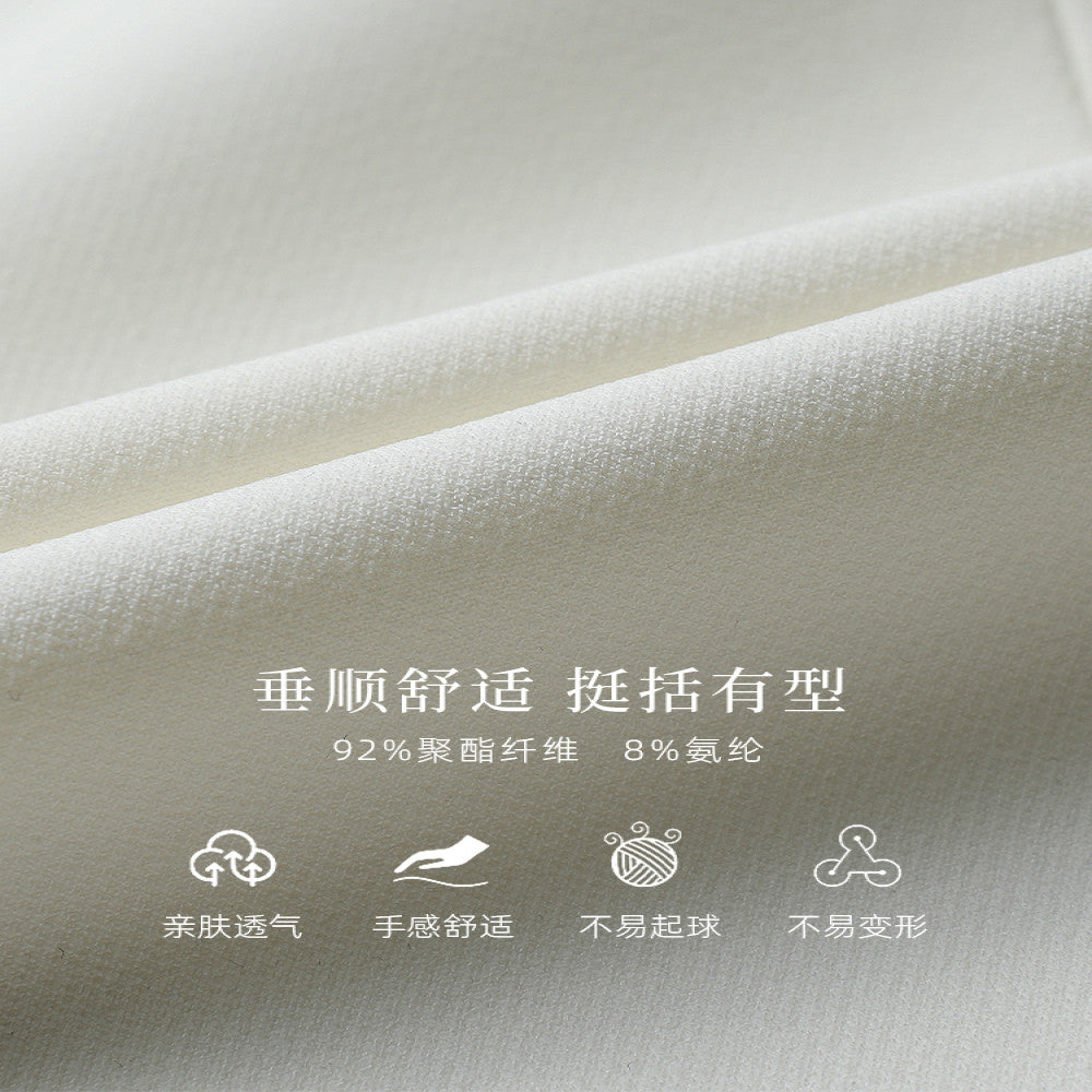 FUYAO Chinese style suit jacket women s autumn new design tassel buckle lapel suit long sleeved top image 3