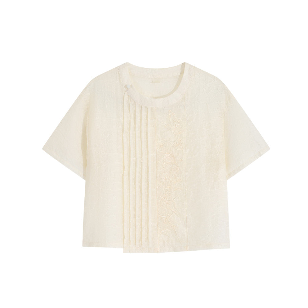 Original Hanfu Shuli Nian Nian Nian Hanfu Original Hanfu Shuli Nian Nian Nian Nian Nian You Can Wear Ma Mian Skirt Women s Set Round Neck Short Shirt Autumn 2024 image 55