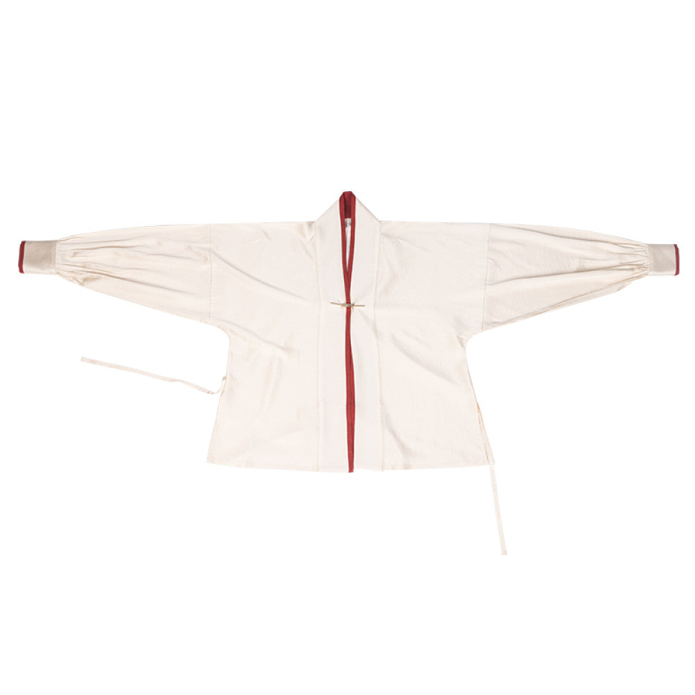 Dreamlike national color peony red border woven gold 6 meter daily Hanfu set engagement toast dress looks slim and long horse face skirt image 18