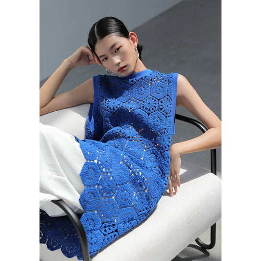 ASAYA3231 Lace dress women’s summer 2023 new high-end loose slimming mid-length skirt